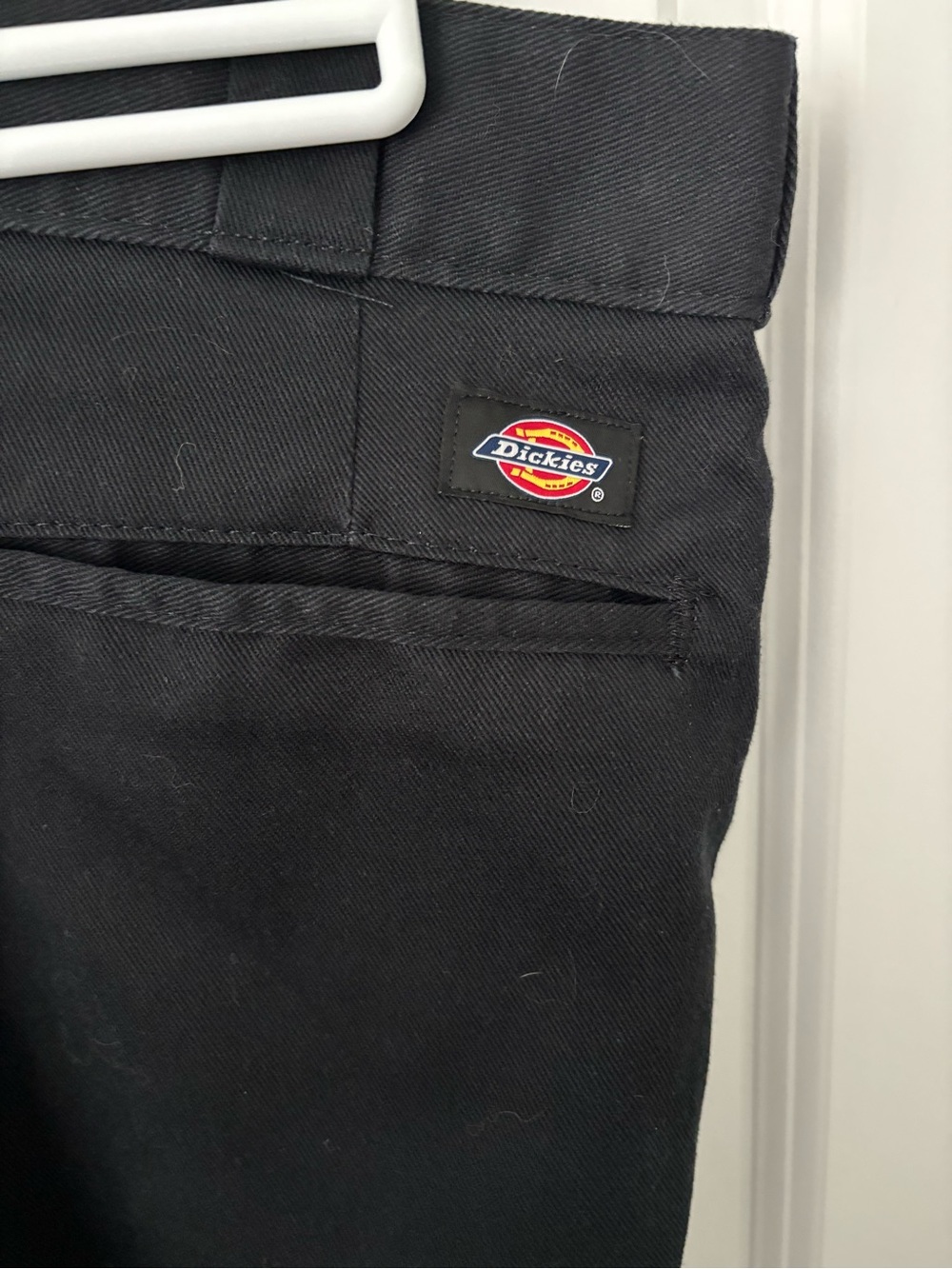 Black Dickies Flex Trousers Chino Pants 34x32 - Picture 3 of 5